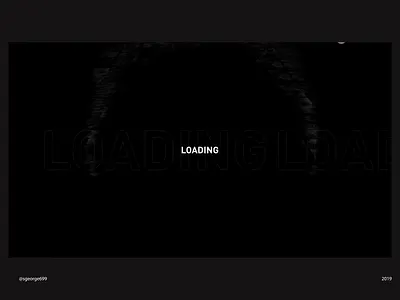 Adidas Nite Jogger Landing Page part1 adidas animation dark ui ecommerce george samuel hero section interaction interaction design landing page nite shoes user experience user interface