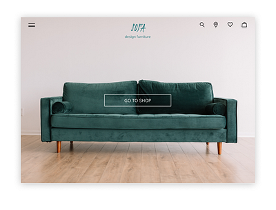 Design furniture shop daily ui 012