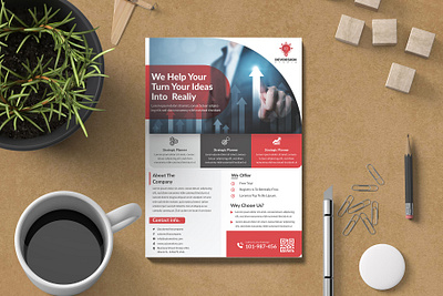 Corporate Business Flyer agency ai blue business business flyer consulting corporate corporate flyer creative creative flyer digital editable flyer graphic marketing marketing flyer modern multipurpose multipurpose flyer print