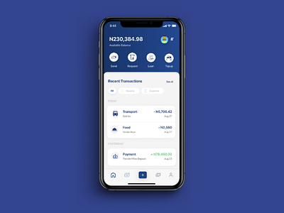 Bank app app bank finance mockup prototype ui ui design ux