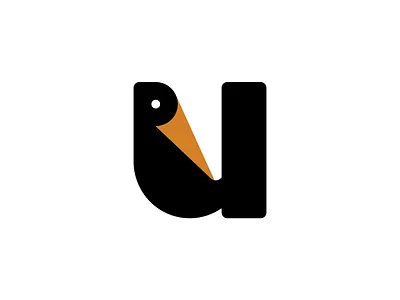 Upstart Crow Literary - Logo design brand branding clever design graphic design logo logo design logodesign logomark vector