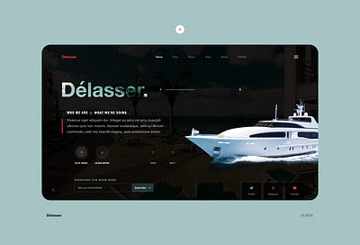 Website for the travel lovers ) ui ux webdesign website