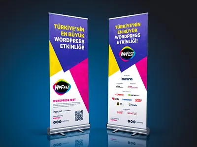 WpFest Roll-Up Design ads advertisement advertising design graphic print ads roll up rollup wordpress