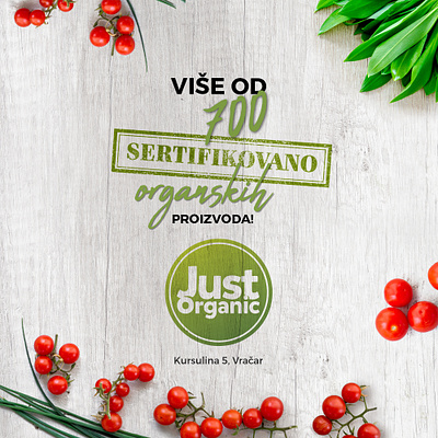 Organic post branding design graphic design marketing social media typography vegan vegetarian
