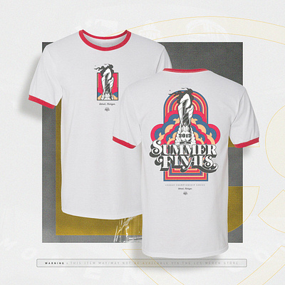 LCS Summer Finals 2019 advertising apparel brand branding campaign design design detail detroit esports game illustration leagueoflegends lolesports marketing merchandise print typography