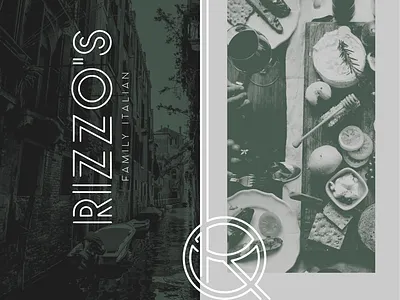 Rizzo’s Family Italian - 01 brand identity branding food food branding italian logo logo design r logo restaurant restaurant branding restaurant identity