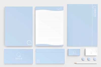 UMI PETS VI DESIGN booklet design branding business card letter visual design