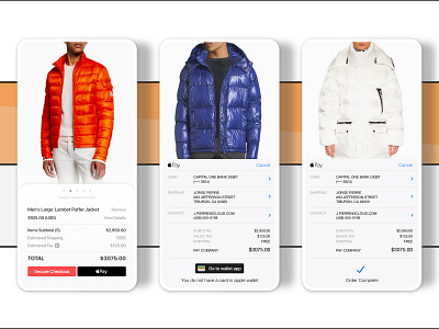 Flash Message app apple apple pay apple wallet coat dailyui dailyui011 design error fashion flash message flow high end mobile pay simple ui uiux