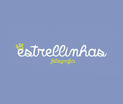 Estrellinhas fotografia branding design logo