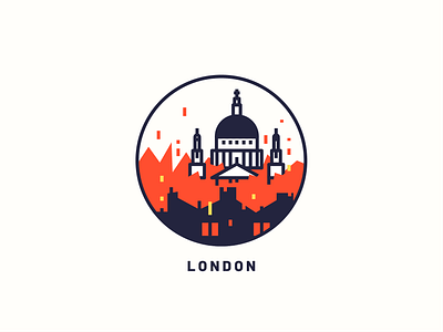 London art city design flat icon illustration logo london poster ui vector web