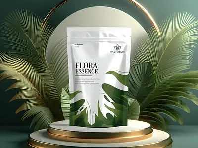 Vita Essence - Pouch Design 3d 3d mockup animation bag box branding design graphic design illustration label label design logo modling motion graphics pack packaging packaging design pouch rendring ui
