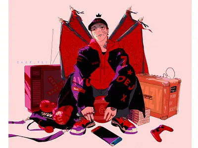 遊樂_Ⅱ design illustration