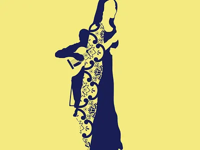 Fado Illustration culture fado graphic graphic design illustration international modern negative space pattern