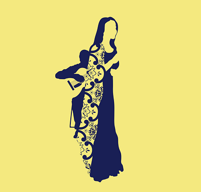 Fado Illustration culture fado graphic graphic design illustration international modern negative space pattern