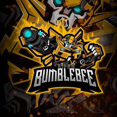 BumbleBEE awesome logo branding design esport esportlogo gaming graphic design illustration logo mascot logo