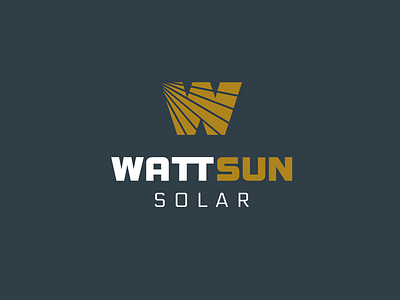 WattSun Solar Logo