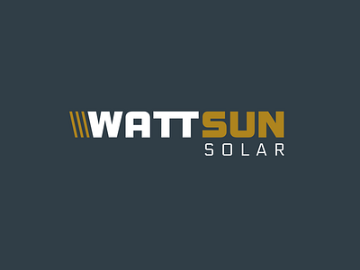 WattSun Solar Logo