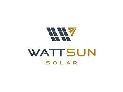 WattSun Solar Logo