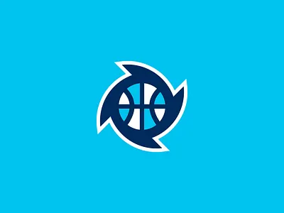 Halifax Hurricanes / Day 27 / August Rebranding Project basketball blue canada halifax hurricane nba nbl sports sports branding sports design sports logo