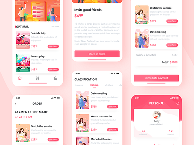 Illustration Course Interface 2019 design dribbble illustration ui 应用 插图 设计