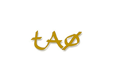 Tao Bar & Grill barrestaurant club logotypes