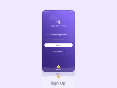 login & sign up app app design design layout login mobileapp mockup photoshop signup ui uidesign ux