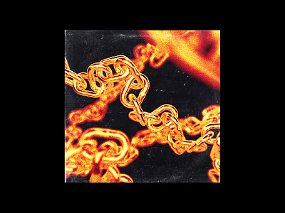 Chained - Vinyl Album Cover Artwork 2019 trend 3d 3d art 3d artist album album art album artwork album cover album cover design cinema 4d cinema4d cover cover art cover artwork cover design design gold graphic design graphicdesign minimal