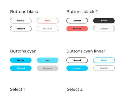 ui kit clean colorfull design figma flat icon sketch typography ui uikit ux web