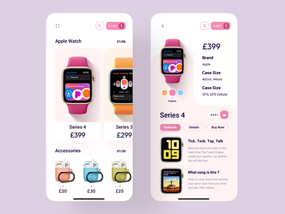 Apple Products App 2019 trend airpods app app design apple watch application design designer ecommerce app minimal product design trend trending trends trendy ui uidesign uiux uiuxdesigner ux