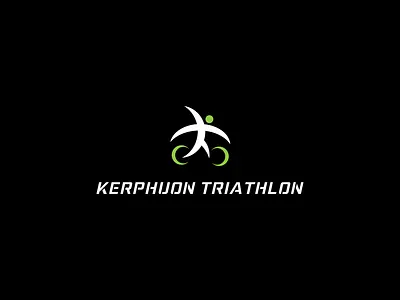 Triathlon Logo branding design logo riding running sport swimming triathlon unused