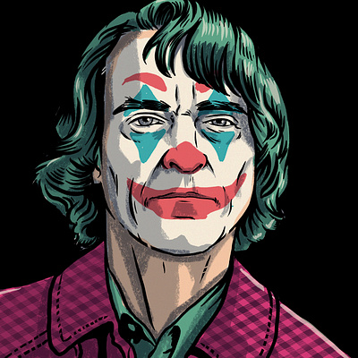 Can you call me Joker clown comics design drawing illustration joker monsters portrait