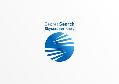 Skyscraper Story design icon illustration logo typography