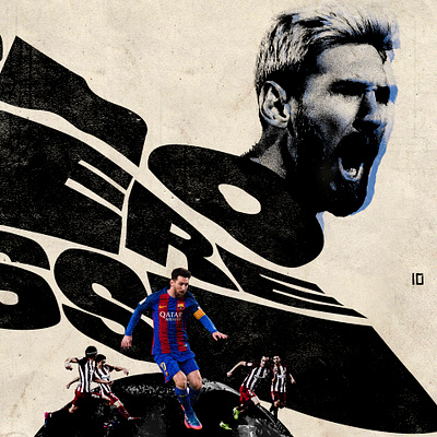 The ball always at number 10 animation artdirection football illustration lettering maradona messi reel reels type typography video