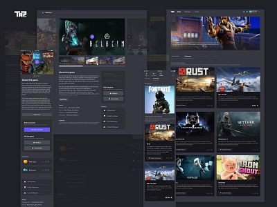 Tap gaming overload 2/2 blockchain esport gaming gaming logo gaming website platform platform design sass sketch