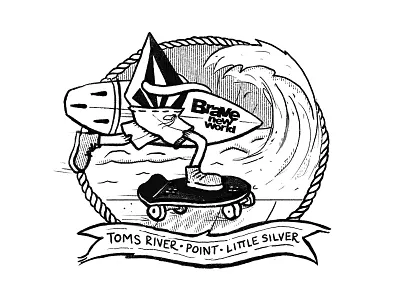 Volcom Design Contest Winner! branding illustration logo procreate skateboarding surfing typography