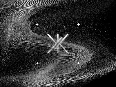 Refresh advertising design logo mark