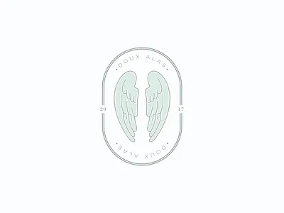 doux alas || logo icon branding logo
