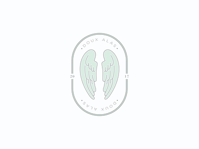 doux alas || logo icon branding logo