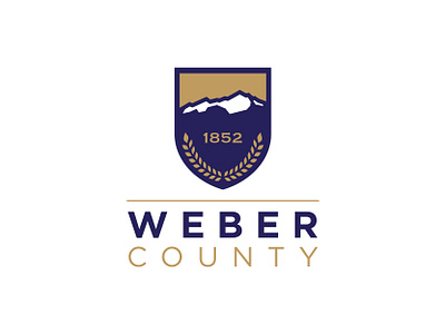 WEBER COUNTY - PROPOSED LOGO CONCEPT 1852 branding logo logo concept matt harvey utah weber county
