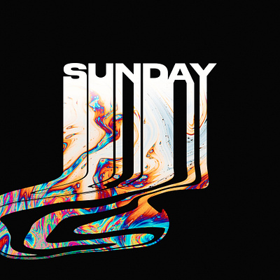 Sunday adobe illustrator adobe photoshop church church design concept art concept design design graphicdesign photoshop typography