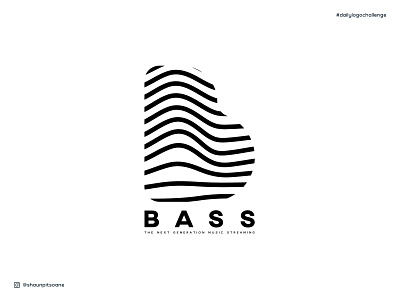 Day 9 | Bass Logo branding dailylogochallenge design logo logodesign logodesignersclub logodesinger
