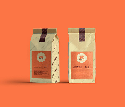 Noica brand identity coffee