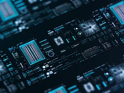 Futuristic User Interface after effects c4d cyberpunk design fui hud illustration illustrator interface interface design scifi scifiart ui uidesing ux uxui vector