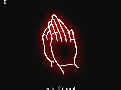 pray for mud cyclocross neon sign
