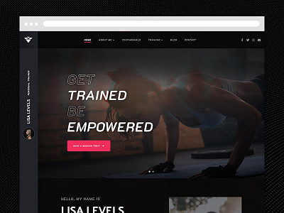 Solestep - Single Trainer Theme envato gym themeforest wordpress