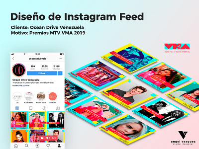 MTV VMA's 2019 nstagram feed 2019 2019 design trend feed instagram mtv trend vmas