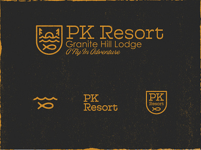 PK Resort Logo Design brand branding design graphic design graphics logo logo design logos