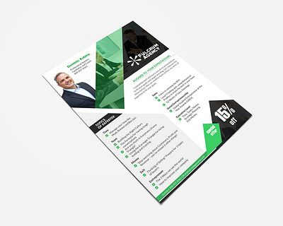Flyer design brochure flyer flyer design handbill leaflet one pager poster print design