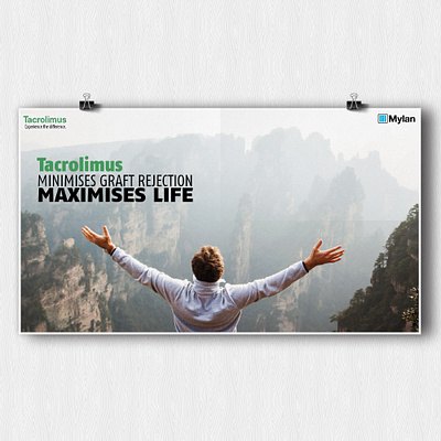 Mylan - Tacrolimus ads design healthcare web banner