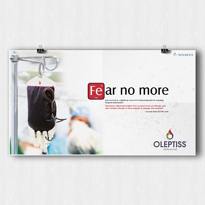 Oleptiss ads design healthcare web banner